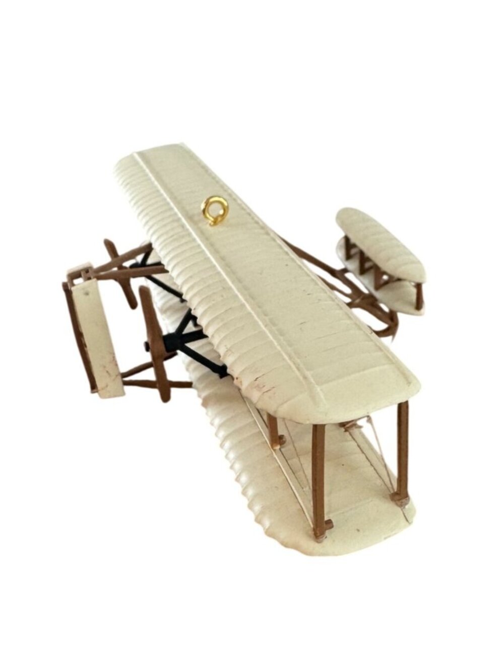 1997 vintage Wright Brothers Biplane Miniature Model Replica - Picture 4 of 8